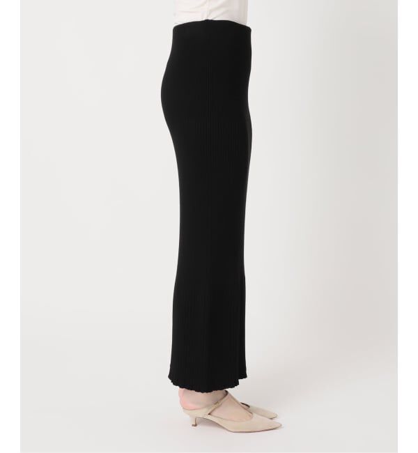 NOBLE「《追加2》リブニットタイトスカート」|スカート|