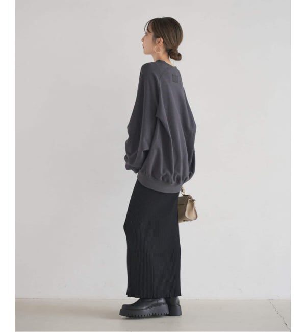 NOBLE「《追加2》リブニットタイトスカート」|スカート|