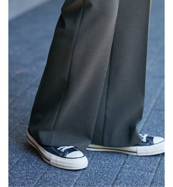 FRAMeWORK「≪WEB限定 / 追加≫セミフレアパンツ 2」|スラックス|