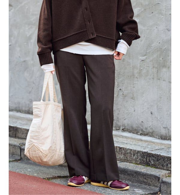 FRAMeWORK「≪WEB限定 / 追加≫セミフレアパンツ 2」|スラックス|