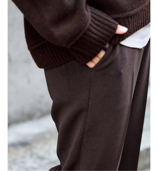 FRAMeWORK「≪WEB限定 / 追加≫セミフレアパンツ 2」|スラックス|