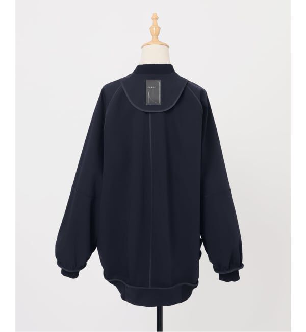 NOBLE「ハイツイストダブルクロスMA-1ブルゾン」|ブルゾン・スタジャン|