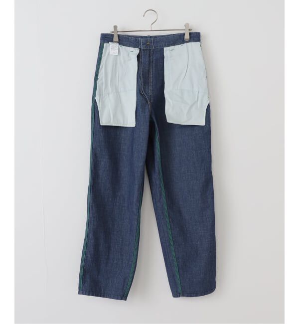 FRAMeWORK「UNION HERCULES/ユニオンヘラクレス MADE インディゴダンガリーワークパン」|デニム|