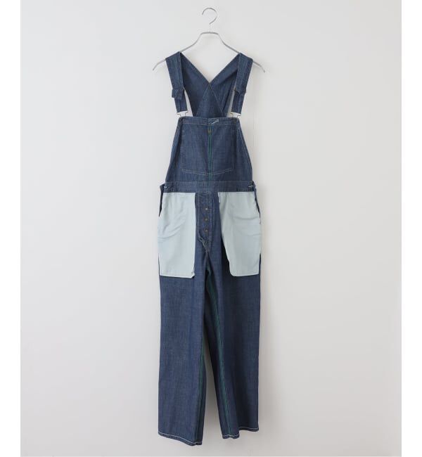 FRAMeWORK「UNION HERCULES/ユニオンヘラクレス MADE インディゴダンガリー オーバー」|オールインワン|
