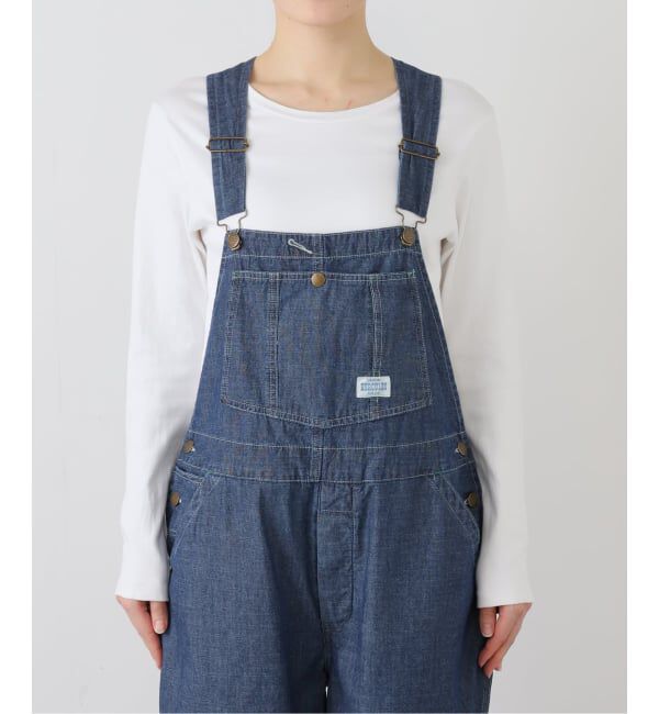 FRAMeWORK「UNION HERCULES/ユニオンヘラクレス MADE インディゴダンガリー オーバー」|オールインワン|