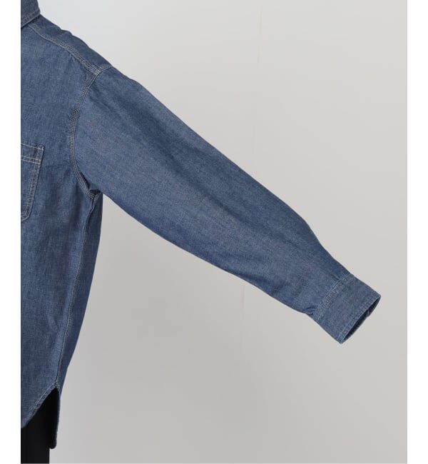 FRAMeWORK「UNION HERCULES/ユニオンヘラクレス MADE インディゴダンガリー ハーフジ」|シャツ・ブラウス|