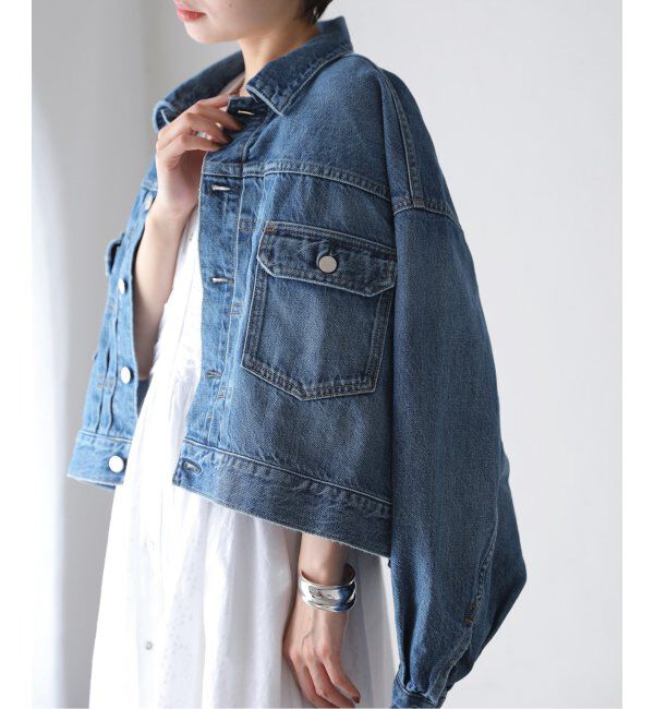  「【洗える】RED CARD TOKYO/レッドカードトーキョー Lafayette denim blouson」|その他|ブルー