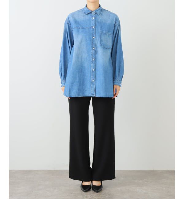  「【洗える】Healthy Denim /ヘルシーデニム　デニムシャツ Tomato」|シャツ・ブラウス|