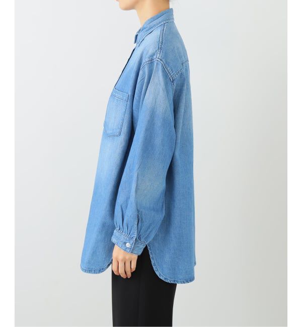 「【洗える】Healthy Denim /ヘルシーデニム　デニムシャツ Tomato」|シャツ・ブラウス|