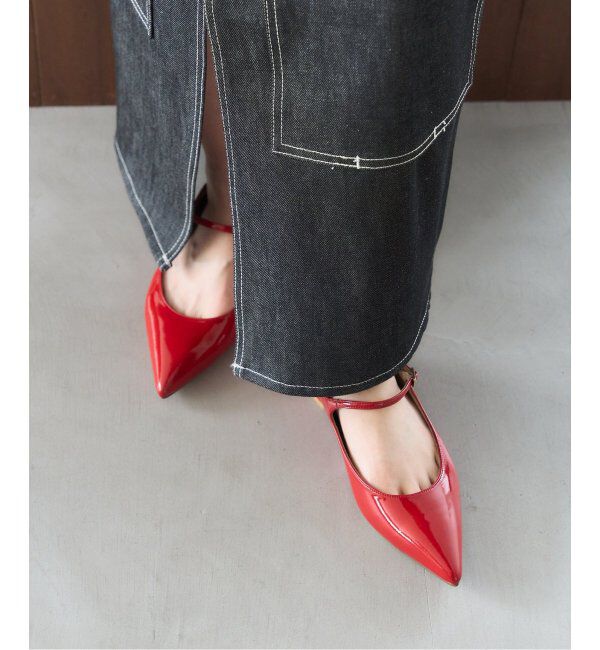  「《追加4》ポインテッドワンストラップフラット」|その他|