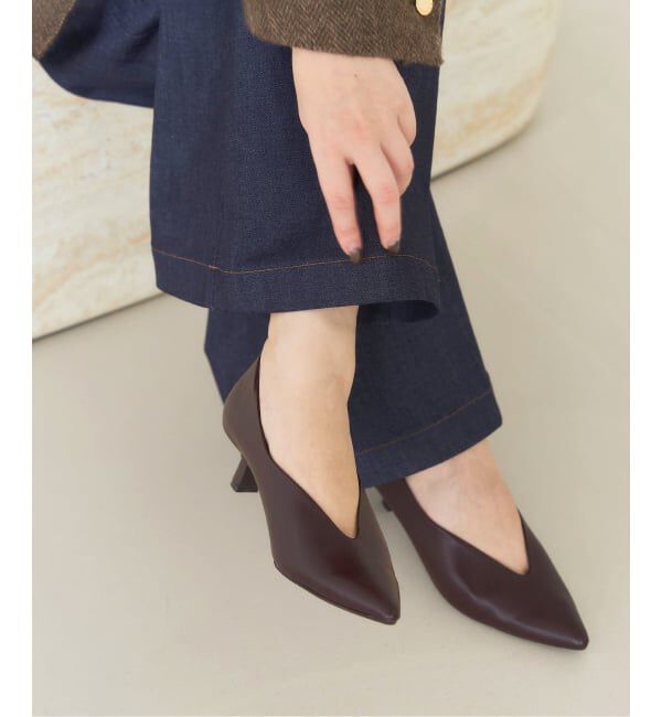  「《追加3》4.5cmポインテッドハイバンプパンプス」|パンプス|