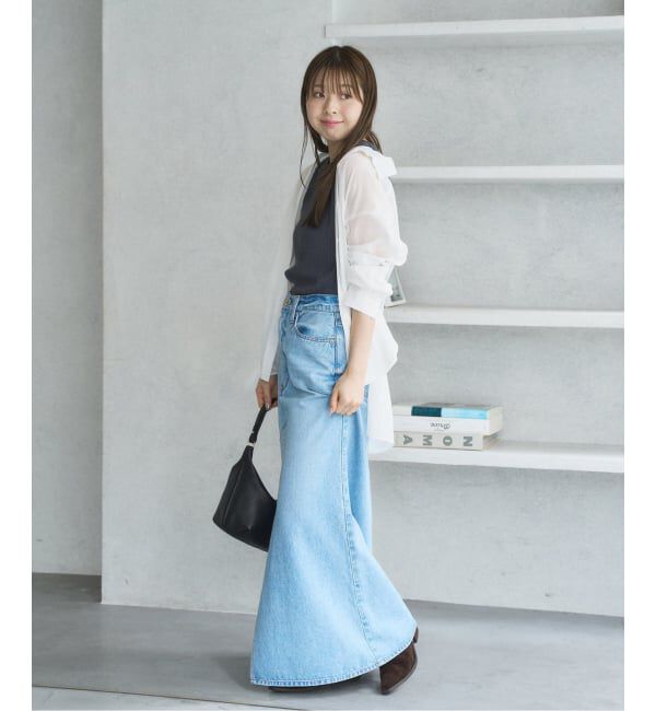  「《追加2》3.5cmレザーウエスタンブーツ」|ロングブーツ|