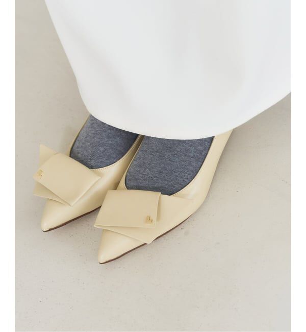  「《追加》3.5cmポインテッドLモチーフパンプス」|パンプス|