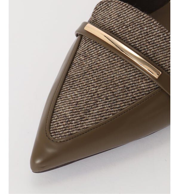  「5cmポインテッドローファーパンプス」|パンプス|