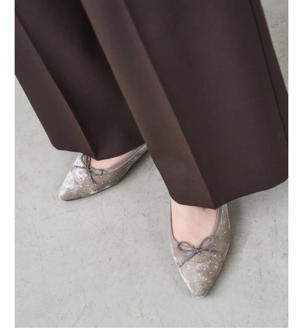  「《追加》ポインテッドグリッタードットバレエ」|バレエシューズ|