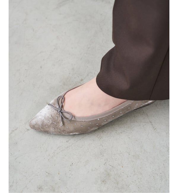  「《追加》ポインテッドグリッタードットバレエ」|バレエシューズ|