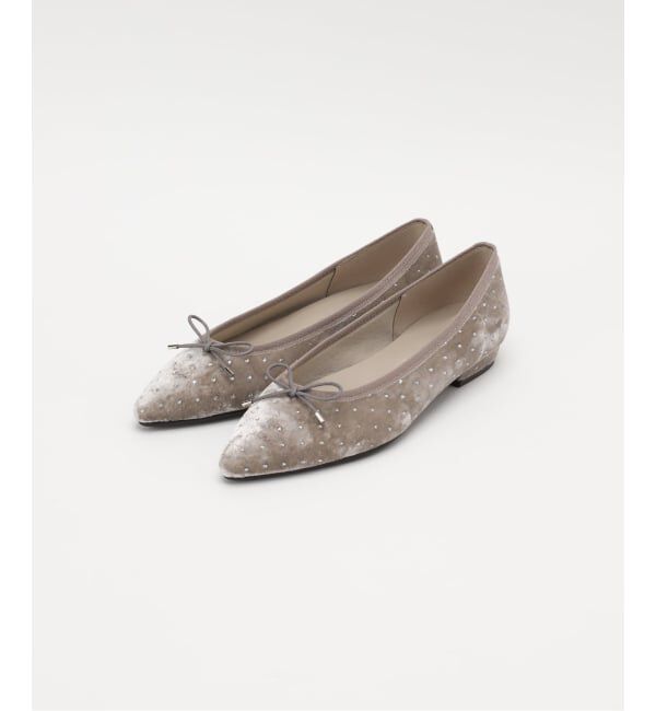  「《追加》ポインテッドグリッタードットバレエ」|バレエシューズ|