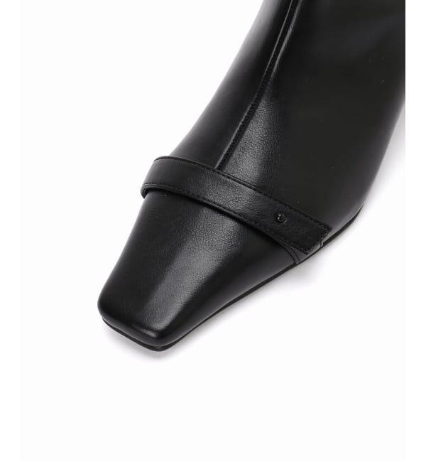  「4.5cm2WAYリボンショートブーツ」|ショートブーツ|