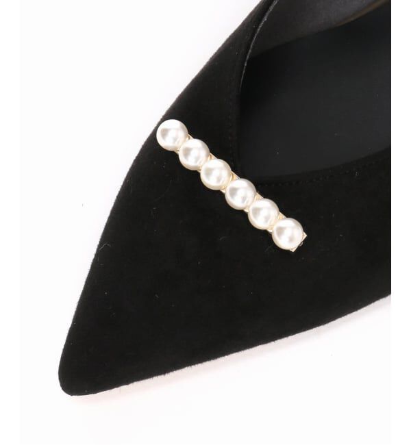  「《追加》5cmパールラインパンプス」|パンプス|