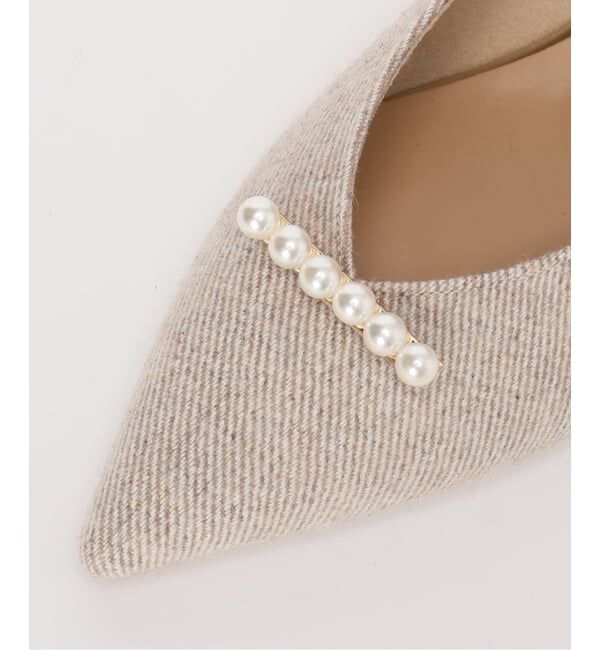  「《追加》5cmパールラインパンプス」|パンプス|