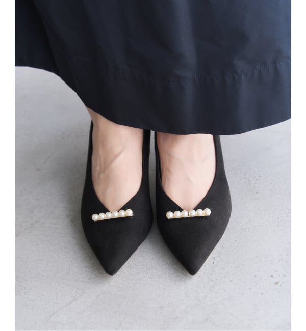  「《追加》5cmパールラインパンプス」|パンプス|