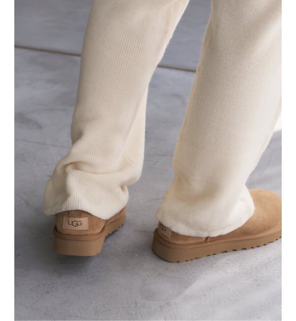  「UGG/アグ W CLASSIC MICRO」|スリッポン|