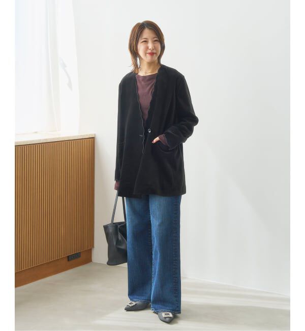  「4.5cmフラワービジューバックルパンプス」|パンプス|