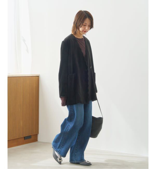  「4.5cmフラワービジューバックルパンプス」|パンプス|