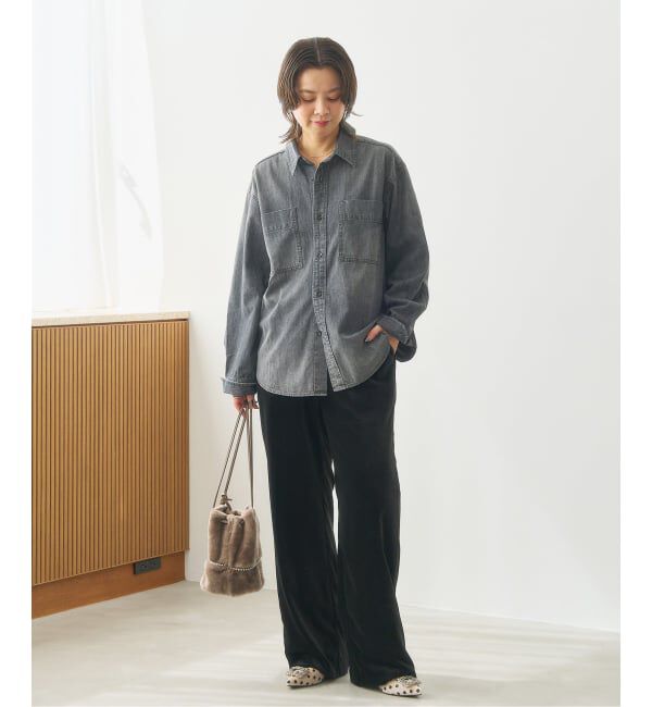  「4.5cmフラワービジューバックルパンプス」|パンプス|