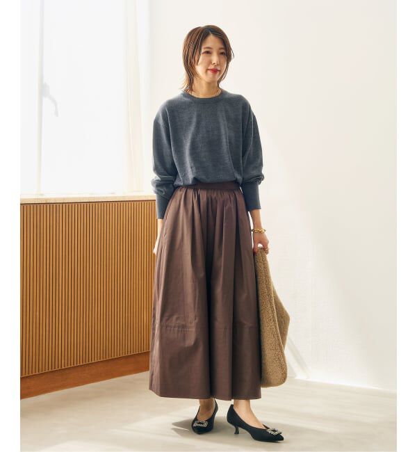  「4.5cmフラワービジューバックルパンプス」|パンプス|