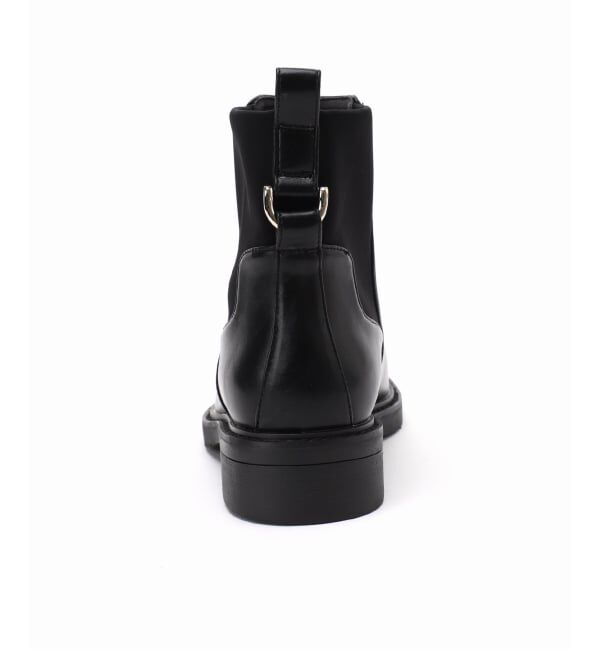  「モールドストレッチショートブーツ」|ショートブーツ|