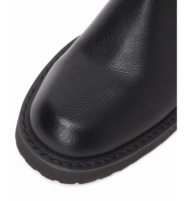  「《追加6》3.5cmトラックソールフィットショートブーツ」|ショートブーツ|