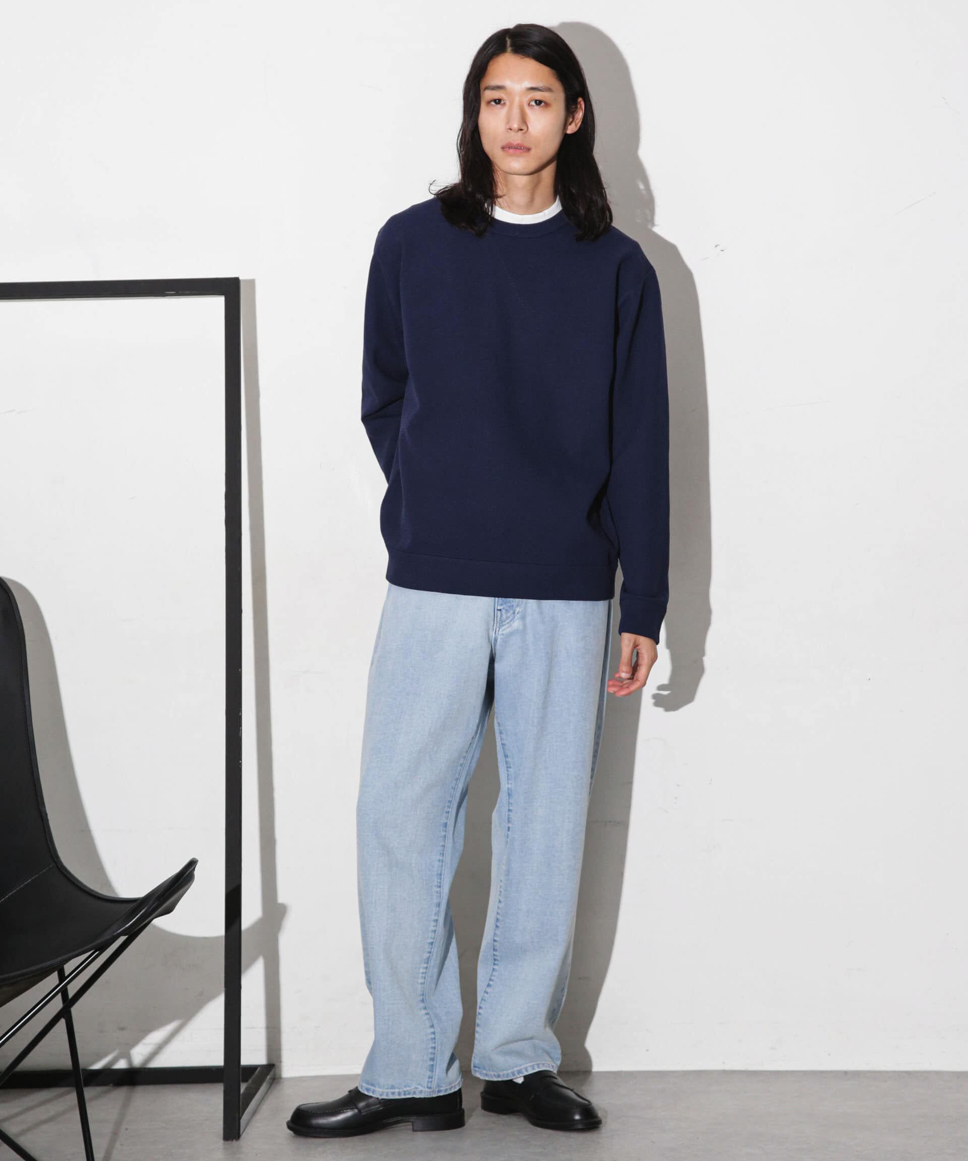 nano･universe「テック鹿の子アンサンブルニット」|ニット・セーター|