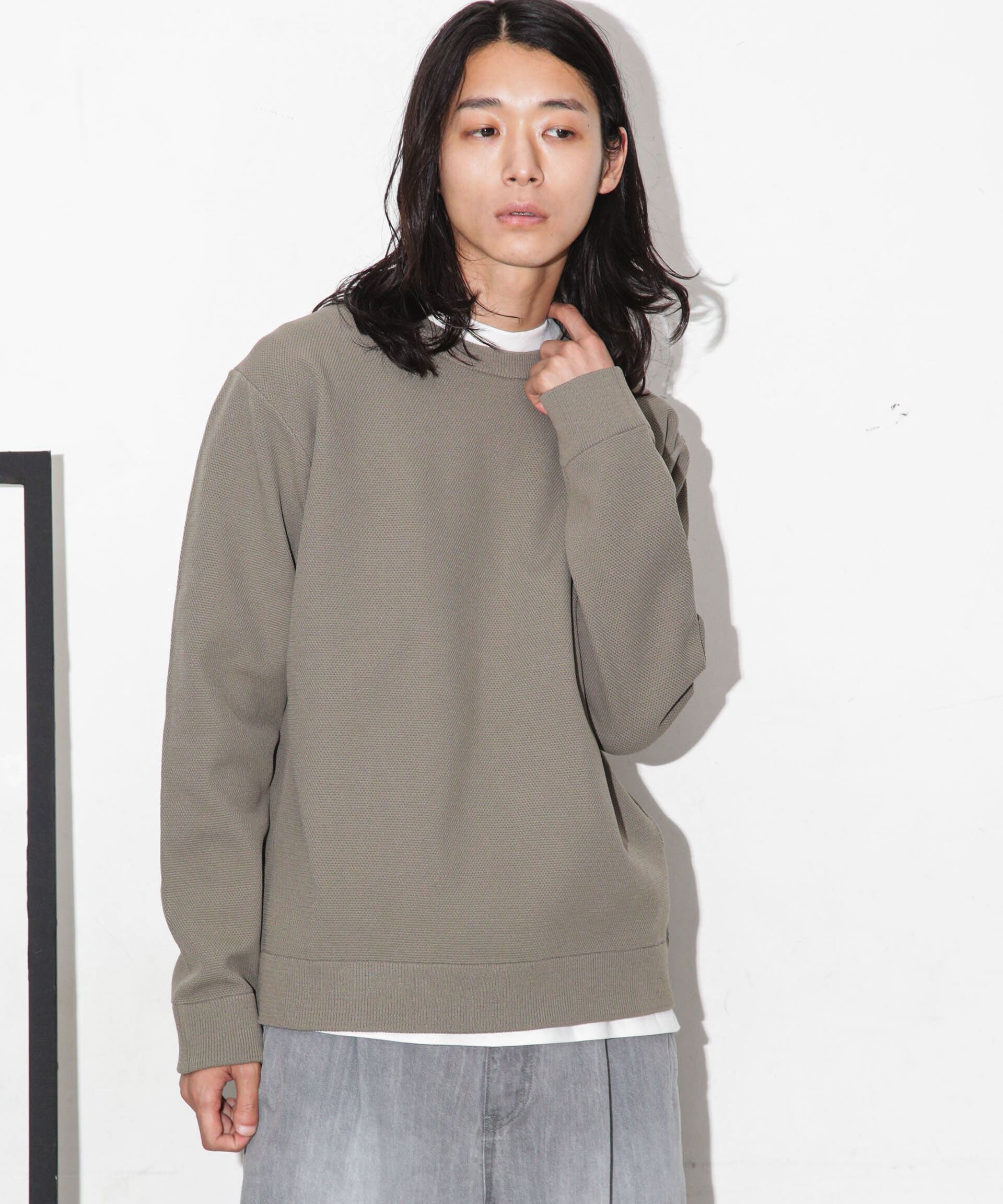 nano･universe「テック鹿の子アンサンブルニット」|ニット・セーター|