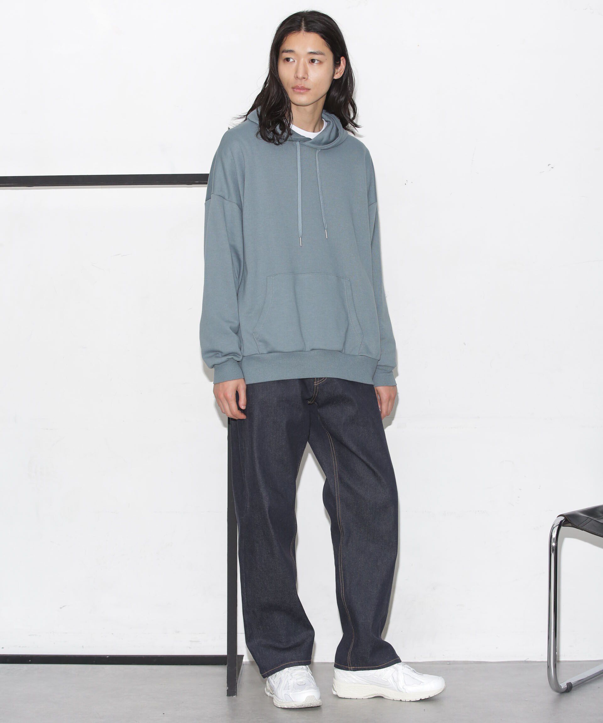 nano･universe「ビックシルエットフーディー」|パーカー|