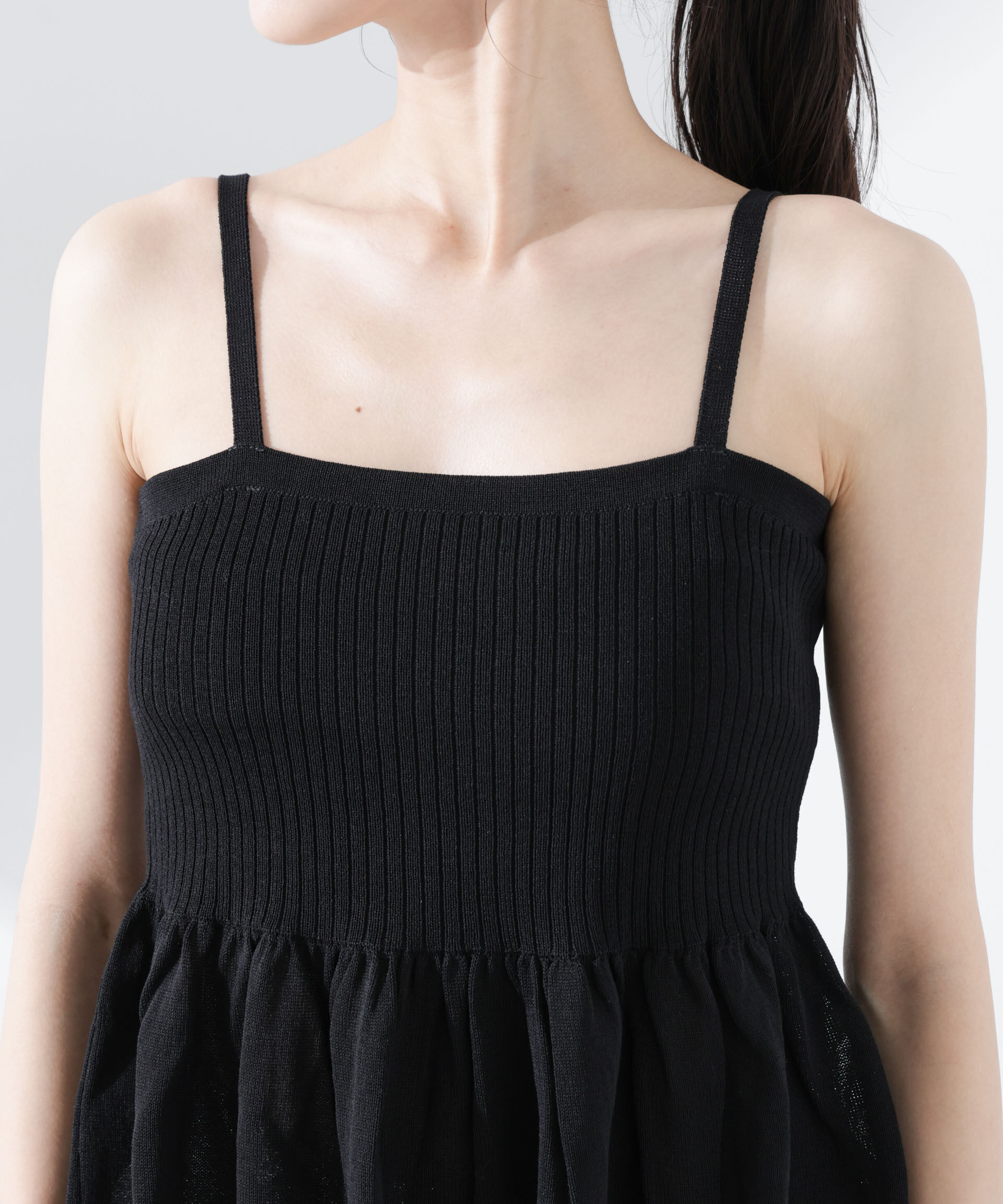 nano･universe「ペプラムキャミソール＋ボレロセット」|ニット・セーター|