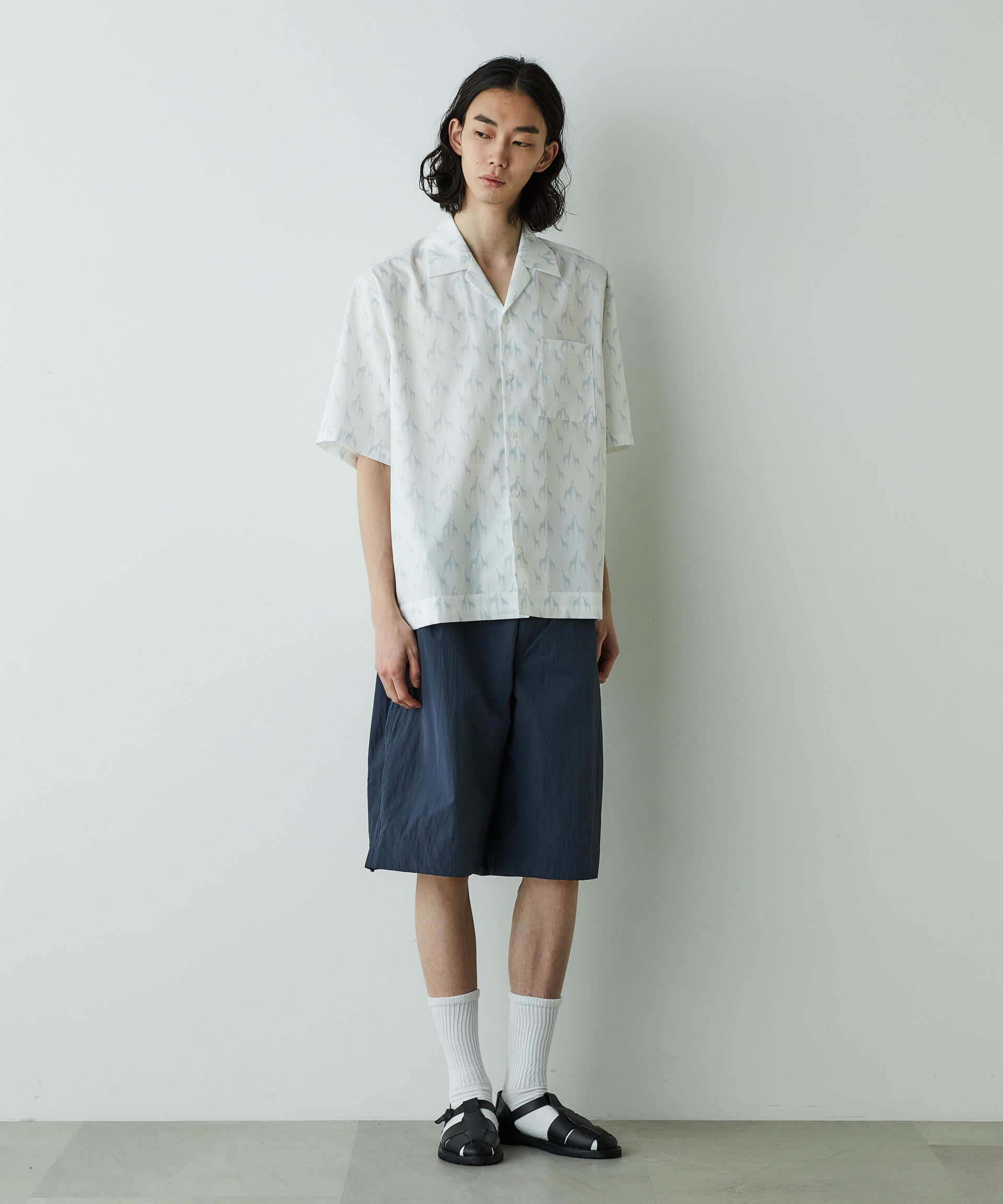 nano･universe「「HOTEL PALACE」オテルパラス アニマルグラフィックプリントシャツ」|シャツ・ブラウス|