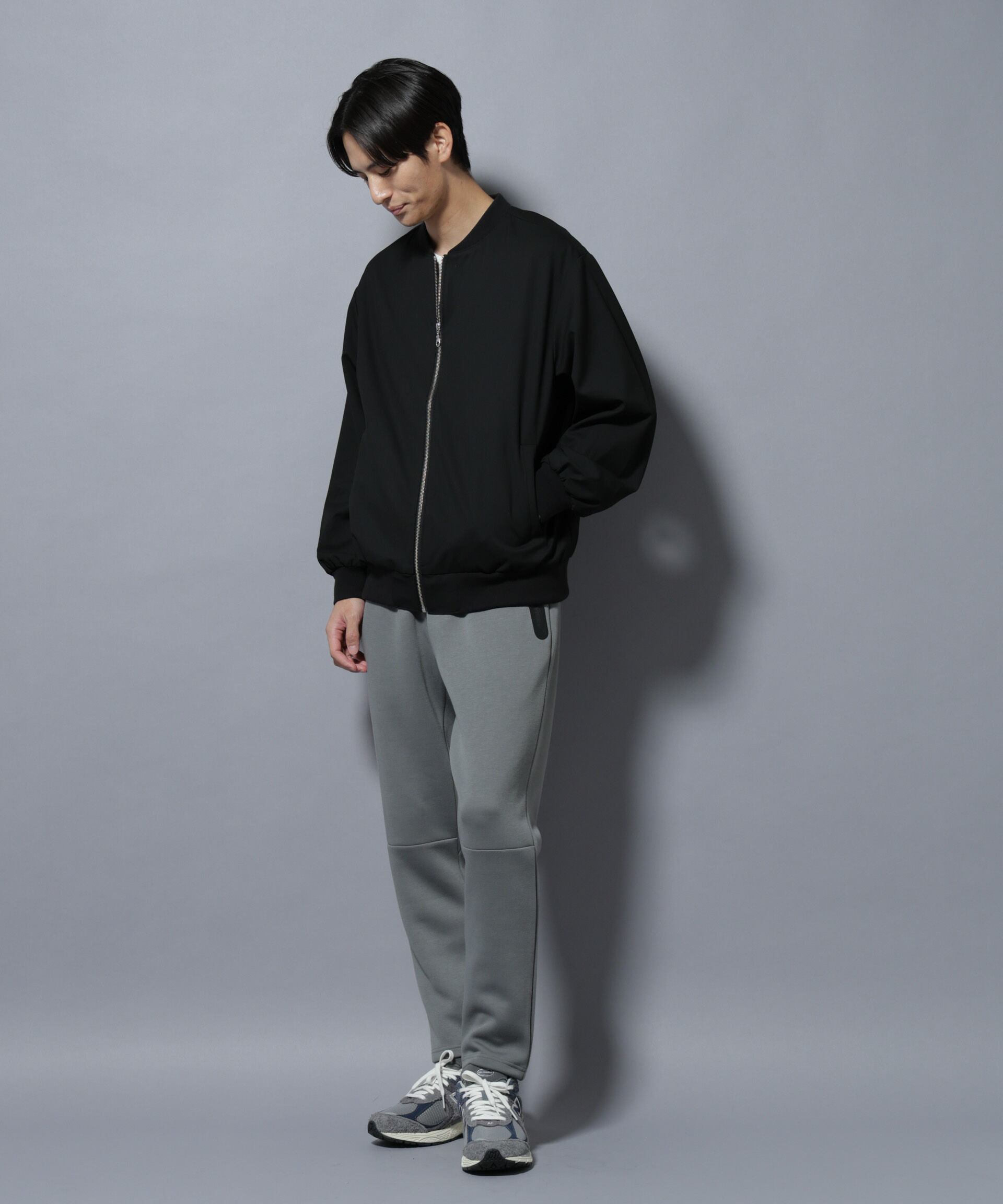 nano･universe「TRインタックMA-1」|ブルゾン・スタジャン|