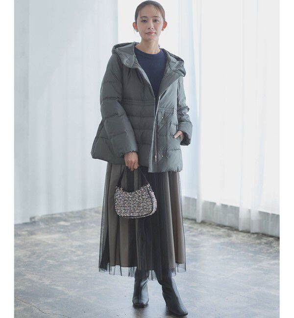 組曲「【8色展開・前後着用可】ウールカシミヤミックス パフスリーブ ニット」|ニット・セーター|