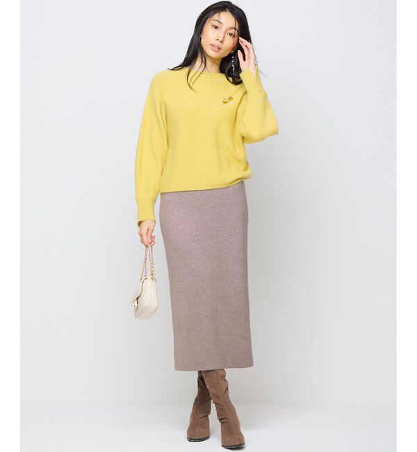 組曲「【手洗い可】フラッフィー ファーニット」|ニット・セーター|