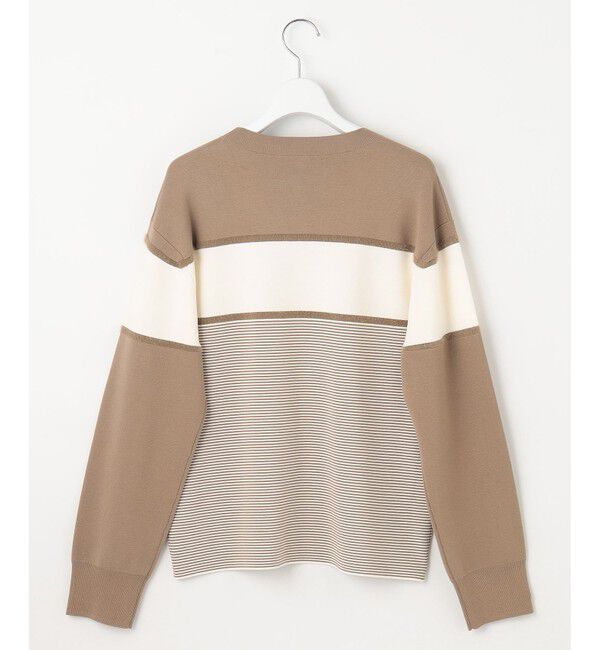 自由区「【カタログ掲載・洗える】モールコンビ ニット」|ニット・セーター|