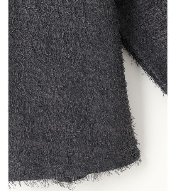 自由区「【カタログ掲載】ループカットジャカードプルオーバー ブラウス」|シャツ・ブラウス|