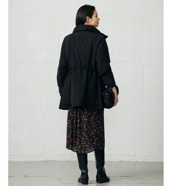 自由区「【カタログ掲載】マイクロタッサーダウンスタンドカラー コート」|ダウン|