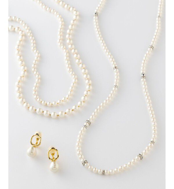 23区「【好評につき追加生産】バロック パール イヤリング」|イヤリング|