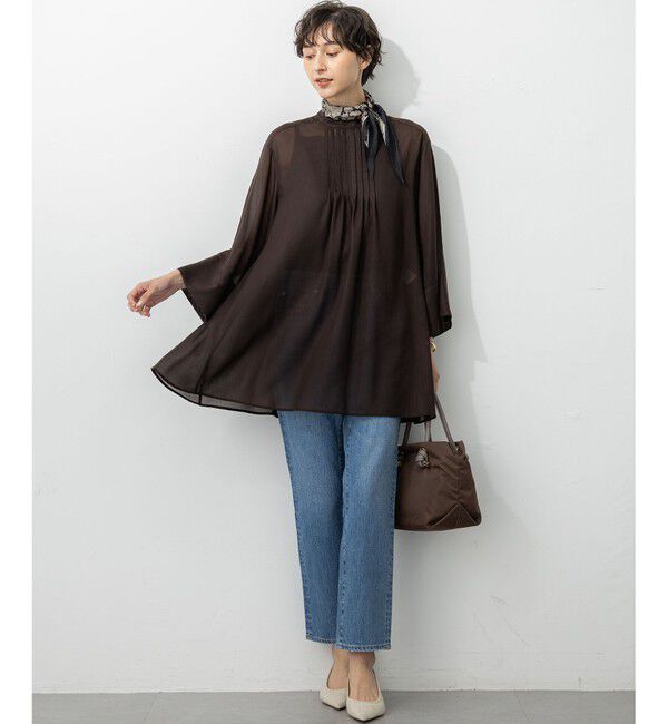 23区「【RED CARD TOKYO&times;23区】スリムストレート デニム パンツ」|デニム|