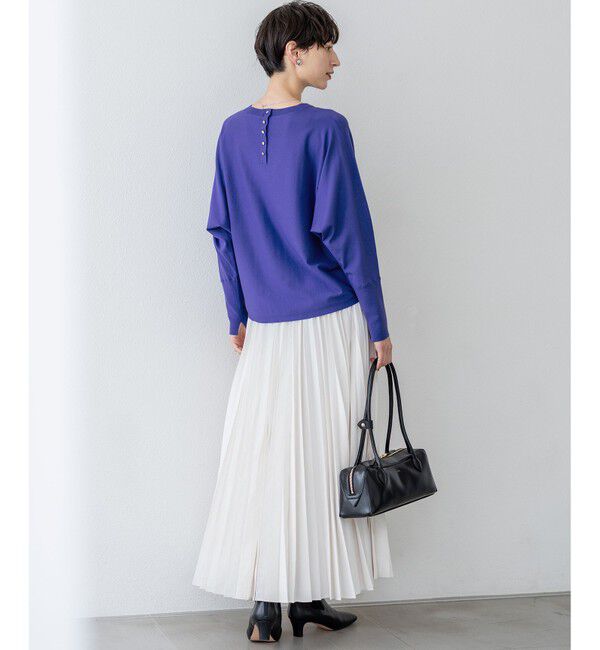 23区「【見上愛さん着用/CanCam11月号掲載】パウダリータイプライター プリーツ スカート」|スカート|