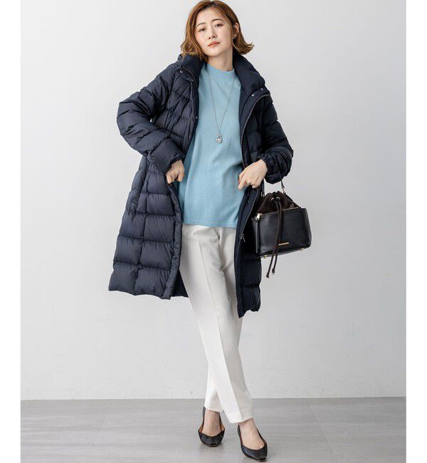 23区「【洗える】ピュアカシミヤ フレア ニット」|ニット・セーター|