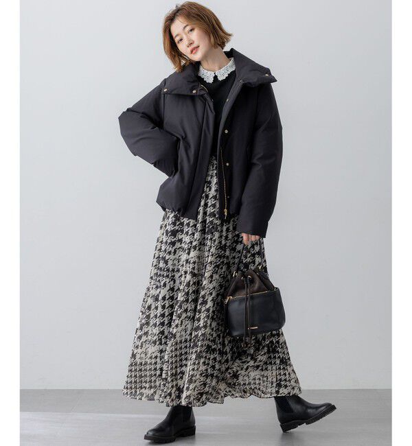 23区「【一部店舗限定/滝沢眞規子さん着用/撥水加工】ミリタリー Aライン ダウンコート」|ダウン|