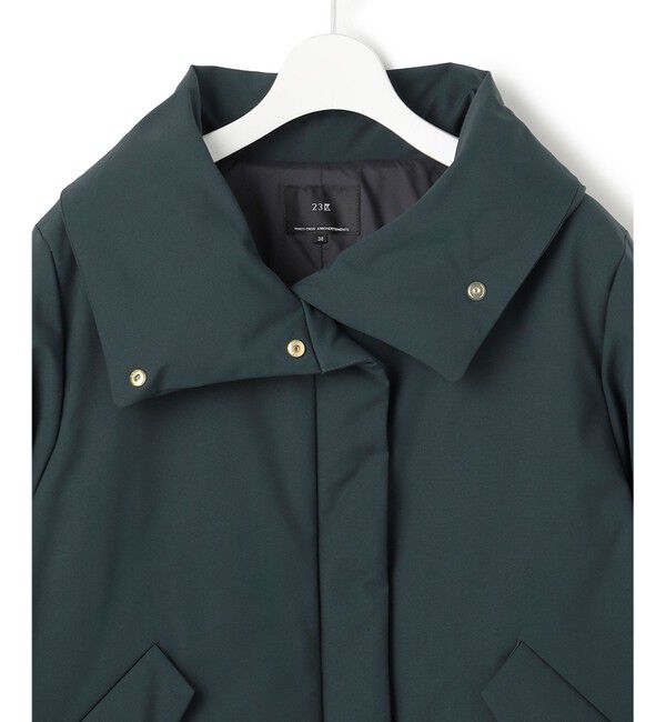 23区「【一部店舗限定/滝沢眞規子さん着用/撥水加工】ミリタリー Aライン ダウンコート」|ダウン|