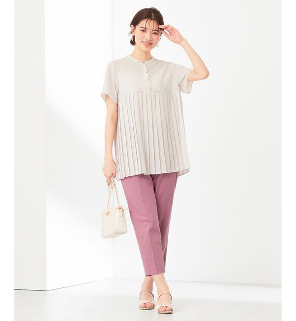 ANY SIS「【UVケア・接触冷感・撥水】クールタッチミラクルガード テーパード パンツ」|その他|